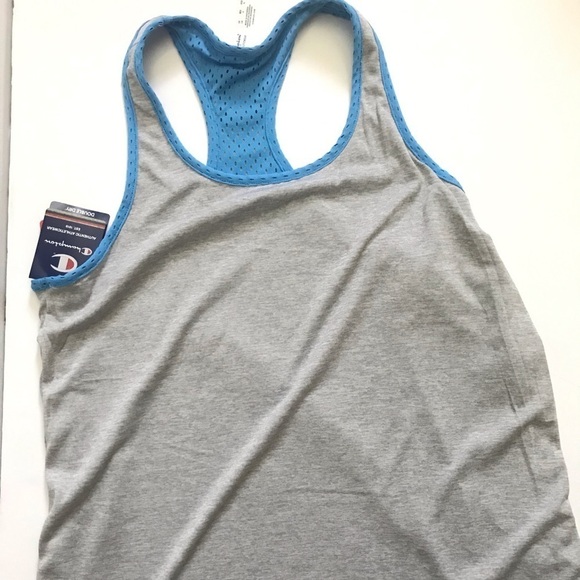 Champion Reversible Mesh Jersey Tank Top Sz Lg - Picture 5 of 5